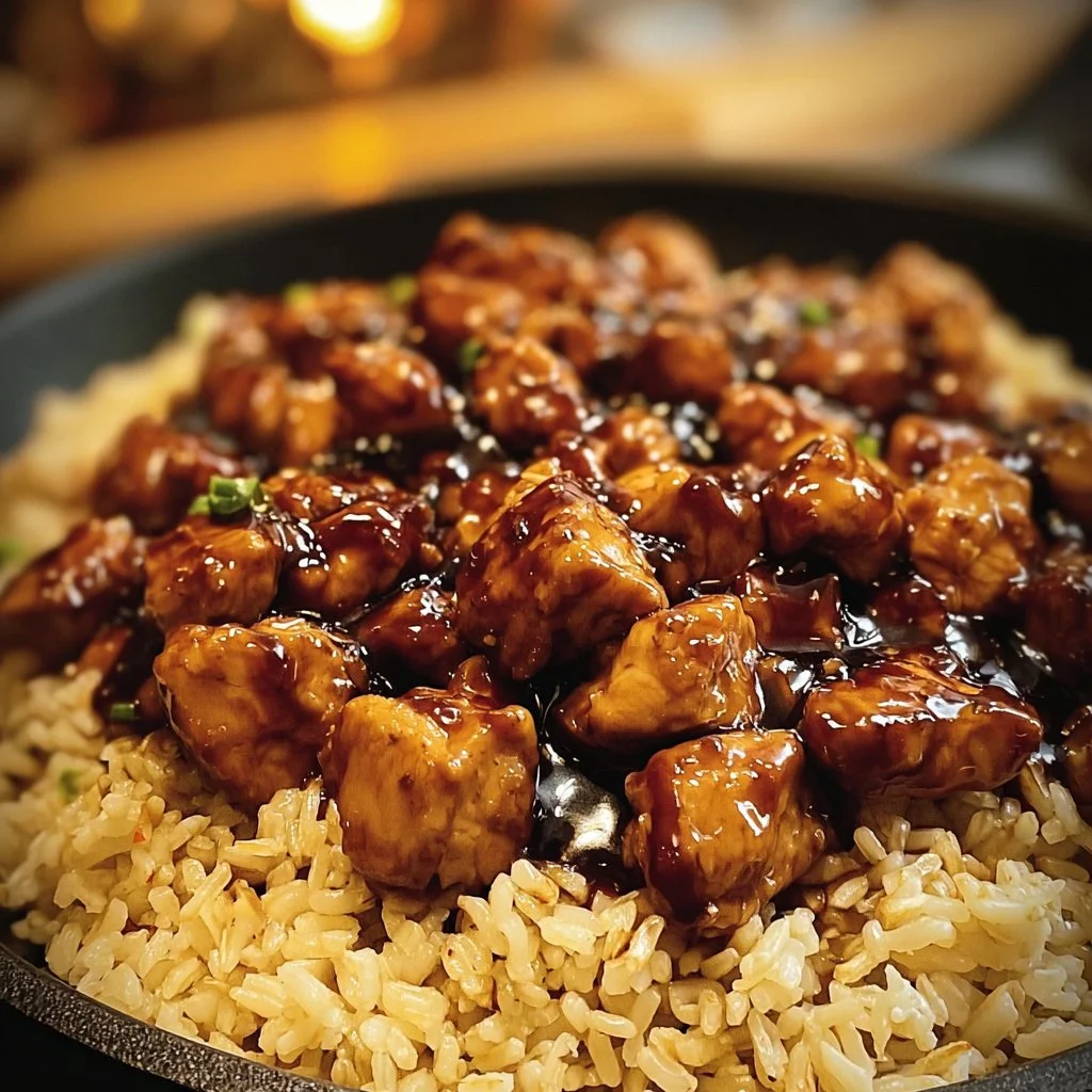One-Pan Bold Honey BBQ Chicken Rice