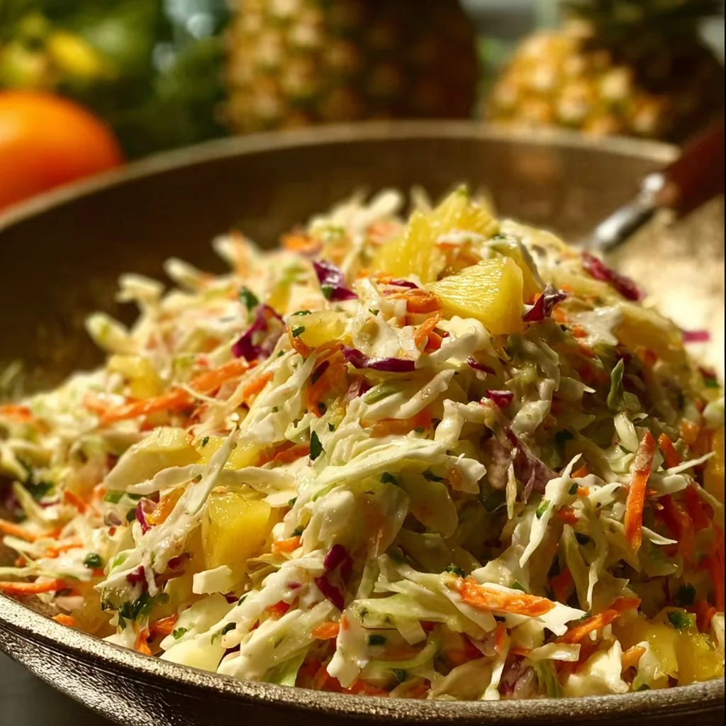 Pineapple Coleslaw