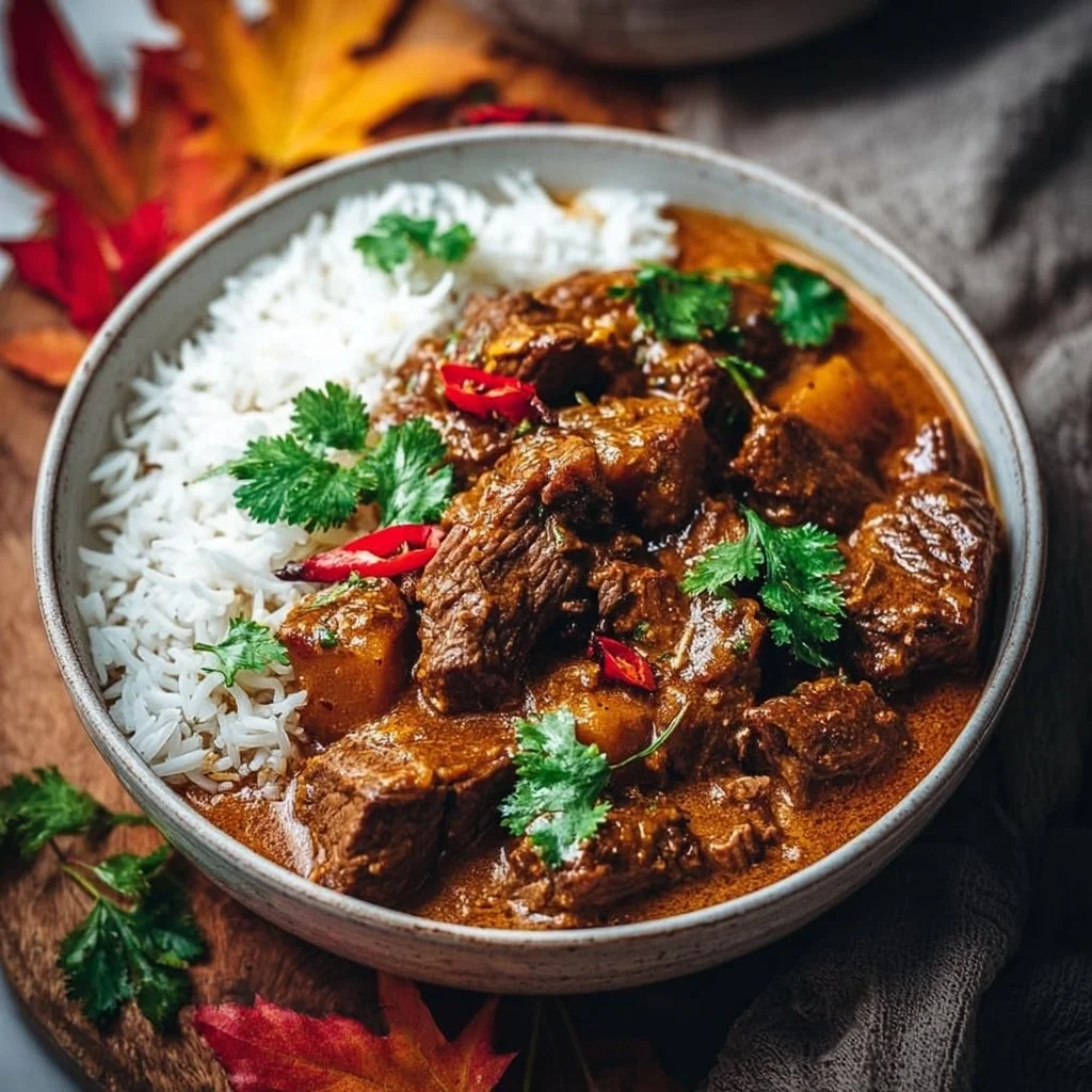 Slow Cooker Beef Coconut Curry