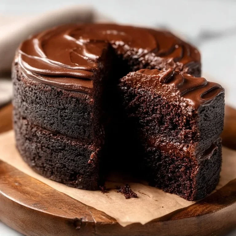 Delicious small chocolate cake decorated with frosting and sprinkles