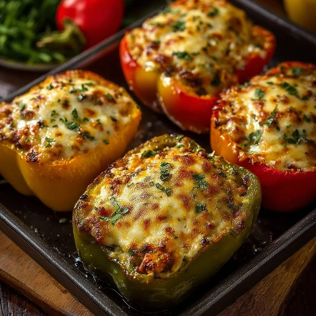 Vegetarian Stuffed Bell Peppers