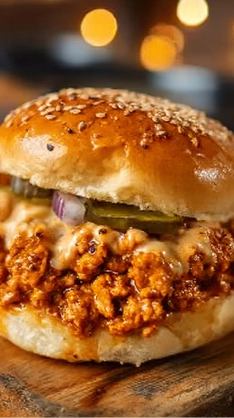 Cajun Chicken Sloppy Joes