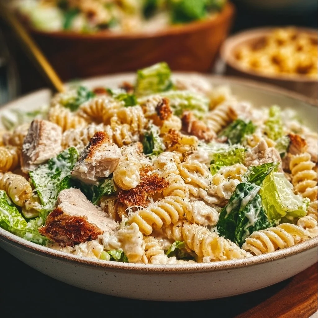 Chicken Caesar Pasta Salad