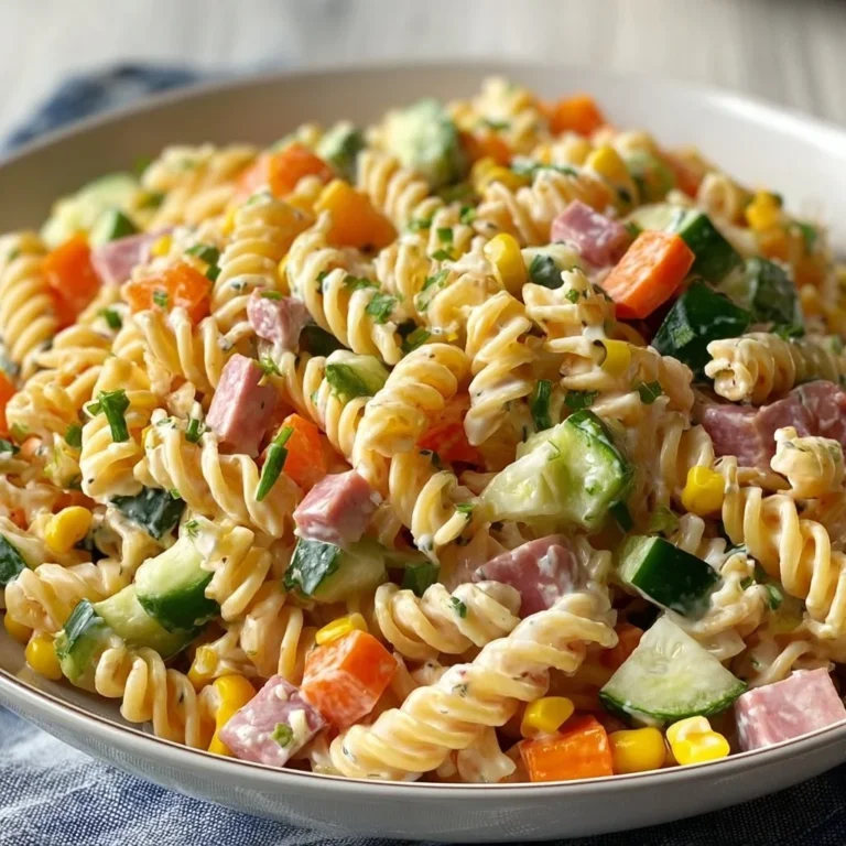 Bowl of colorful cold salad with fresh vegetables and dressing