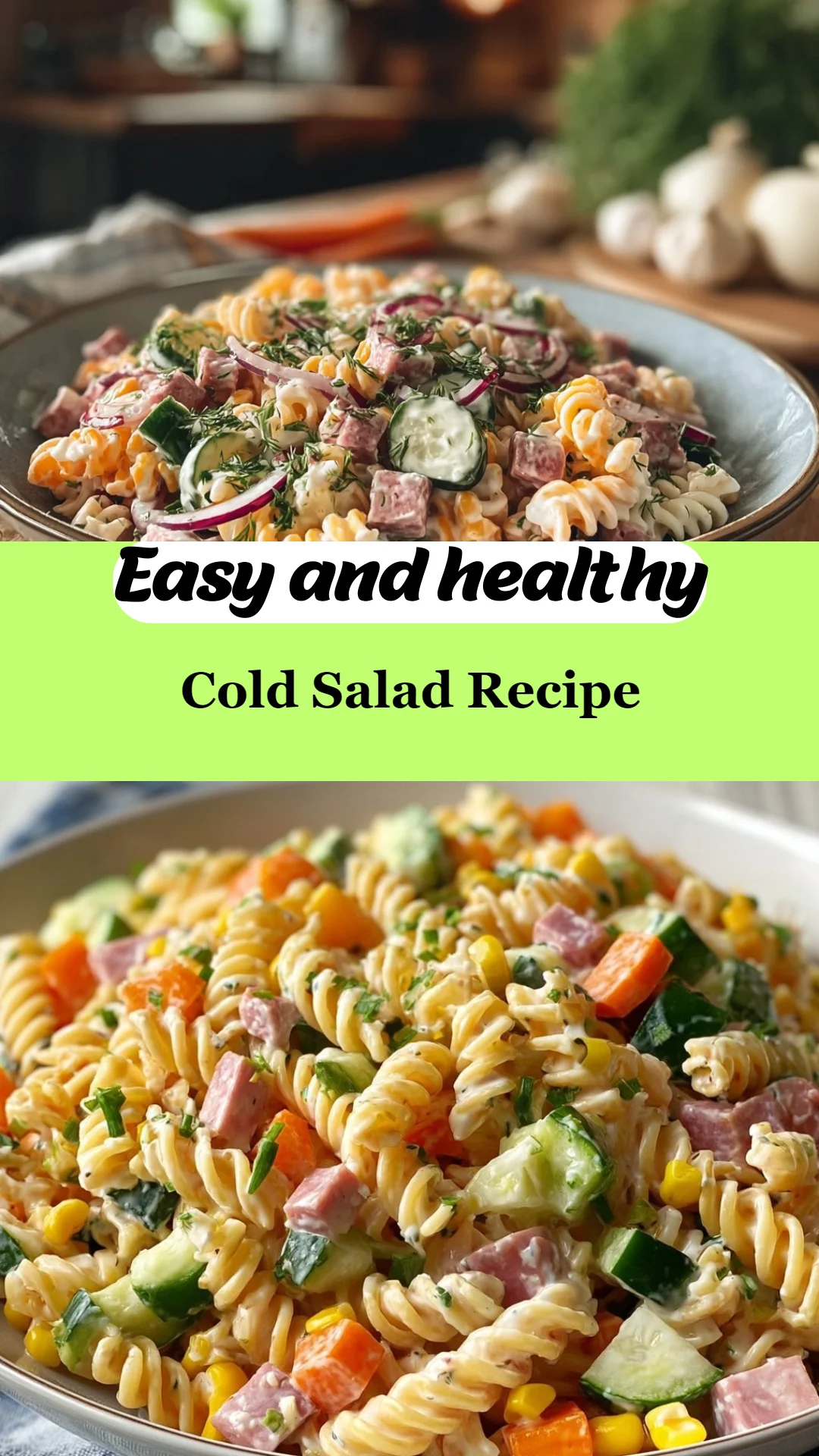 Cold Salad Recipe