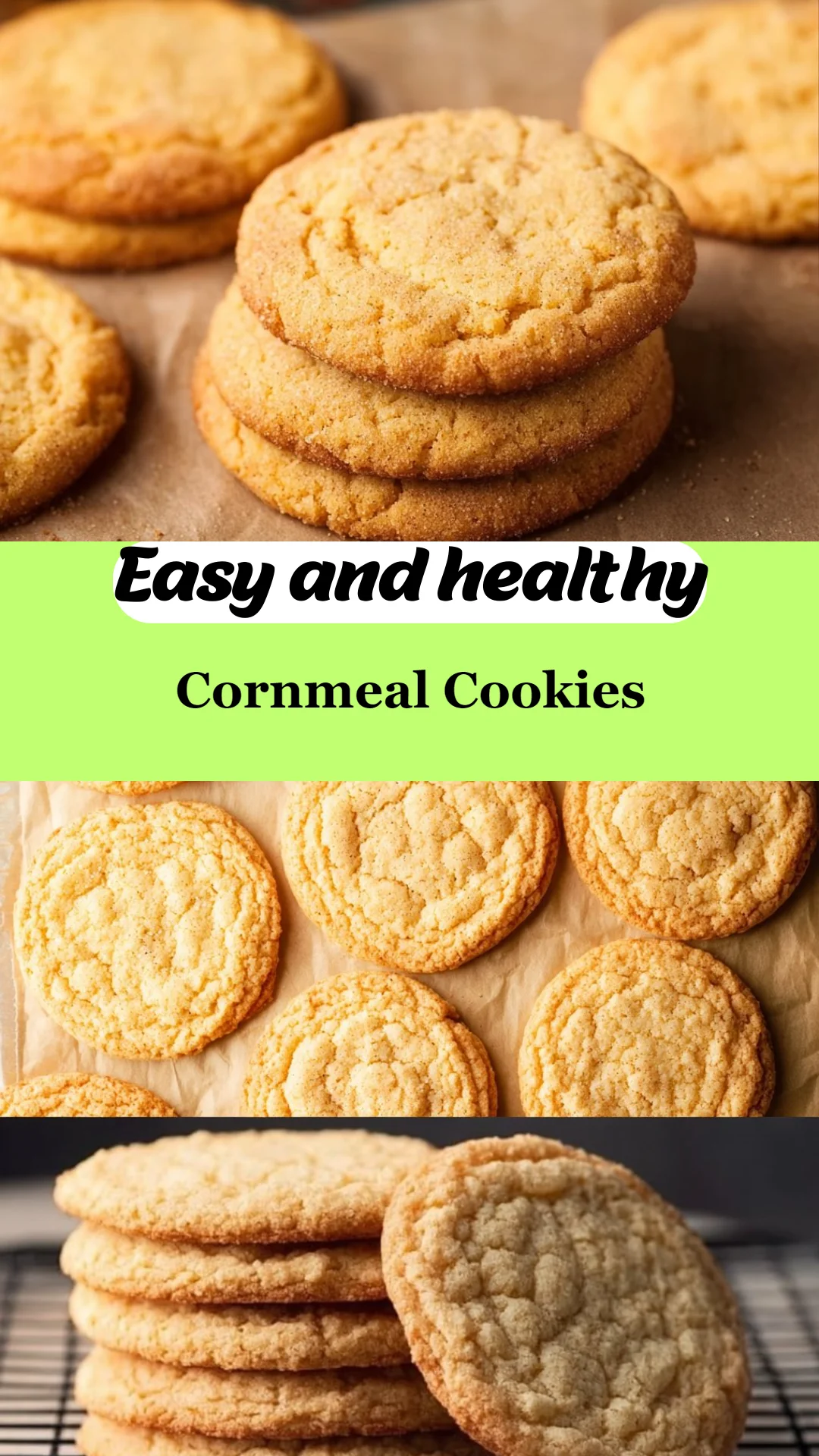 Cornmeal Cookies