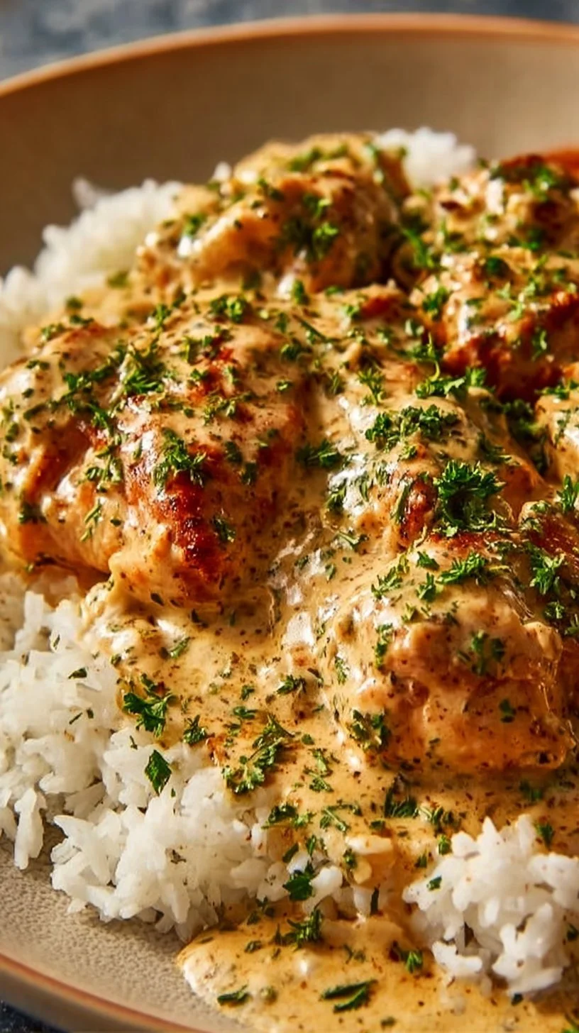 Creamy Chicken and Rice