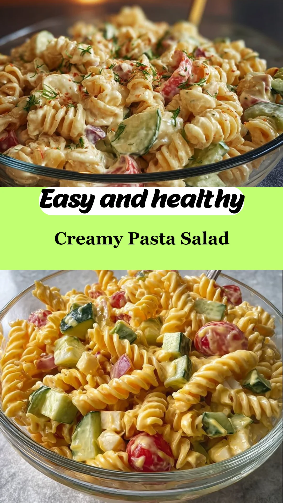 Creamy Pasta Salad
