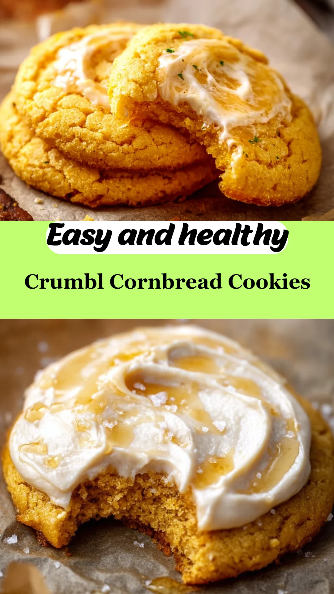 Crumbl Cornbread Cookies