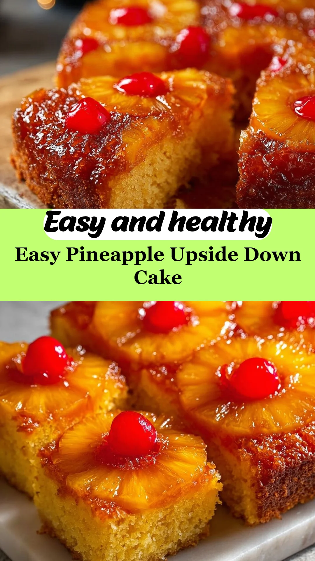 Easy Pineapple Upside Down Cake