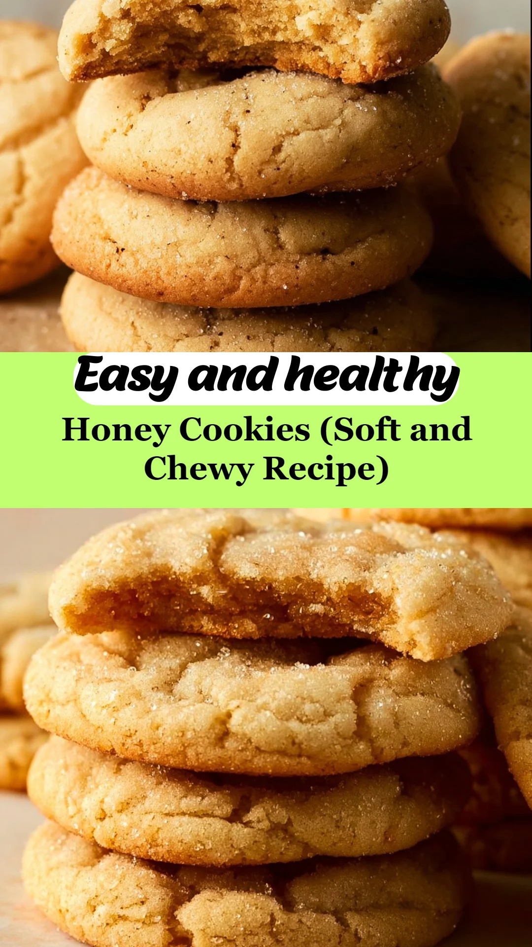 Honey Cookies (Soft and Chewy Recipe)