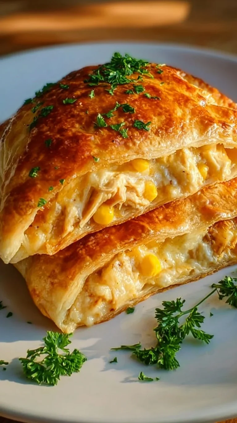 Melt-in-your-mouth cheesy chicken crescent roll dish