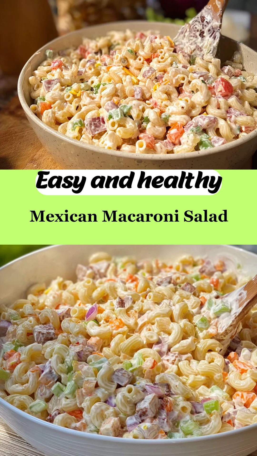 Mexican Macaroni Salad