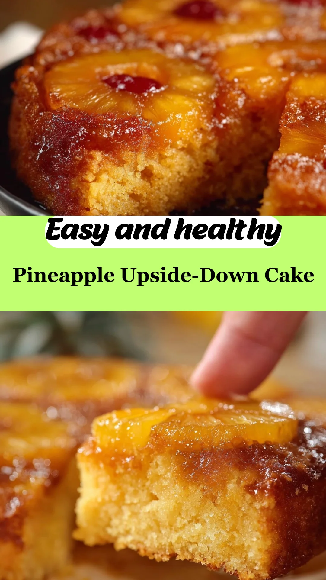 Pineapple Upside-Down Cake