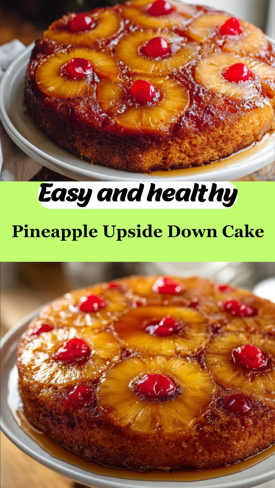 Pineapple Upside Down Cake