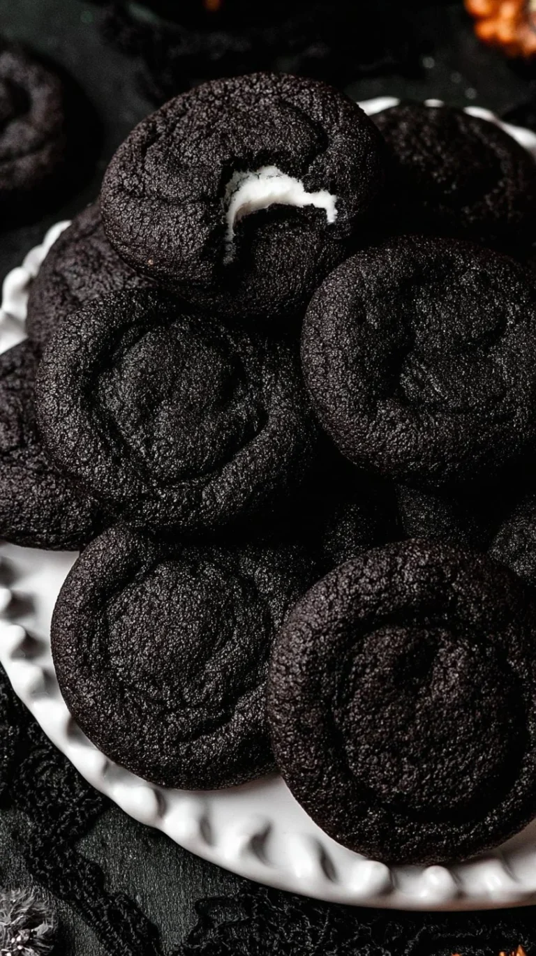 Delicious Black Velvet Cheesecake Cookies with rich chocolate and cheesecake flavors
