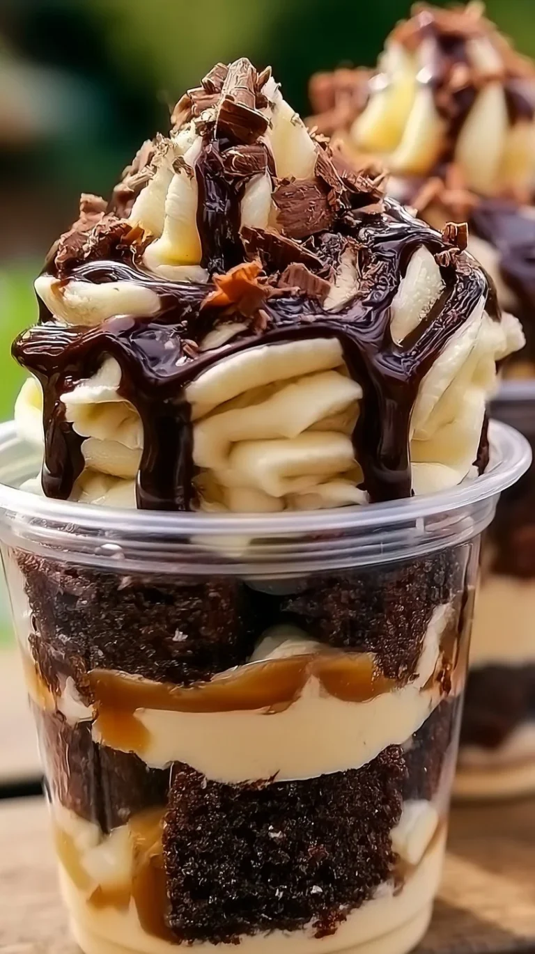 Delicious mini cheesecake cups displayed on a decorative platter