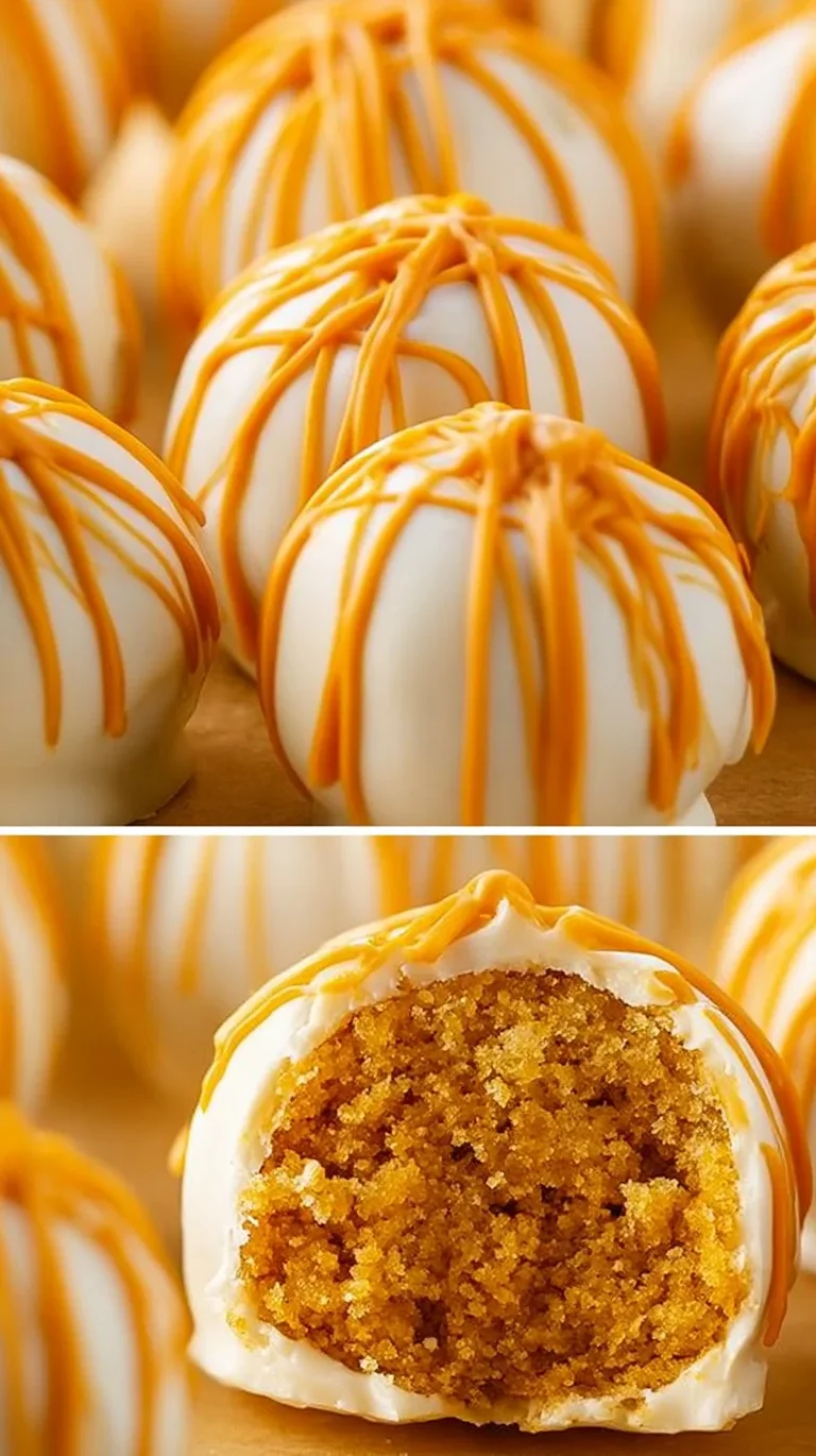 Delicious pumpkin cake pops decorated for autumn celebrations